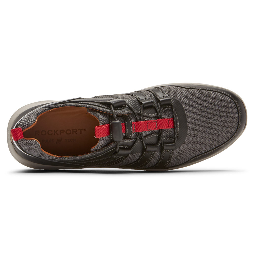 Rockport Sneakers For Mens Black - PulseTech Alt Bungee - ZA0159873